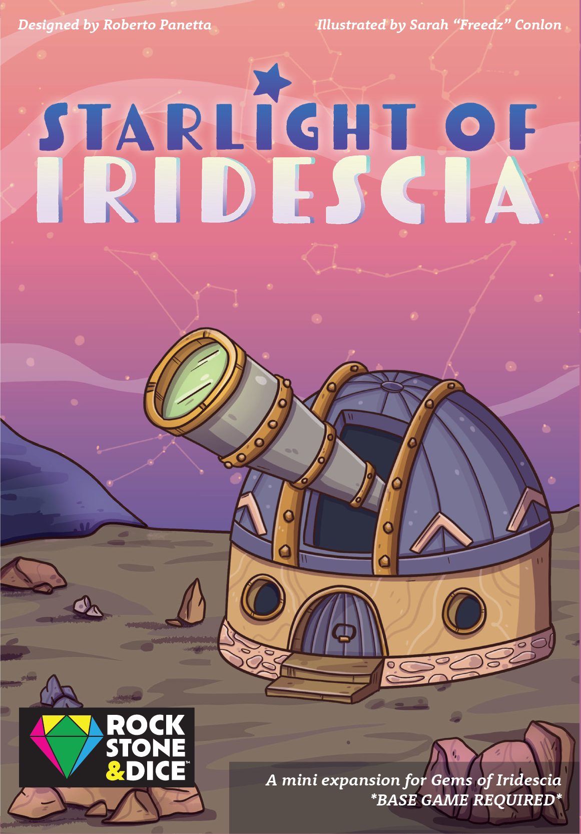 Starlight of Iridescia - mini expansion for Gems of Iridescia - English