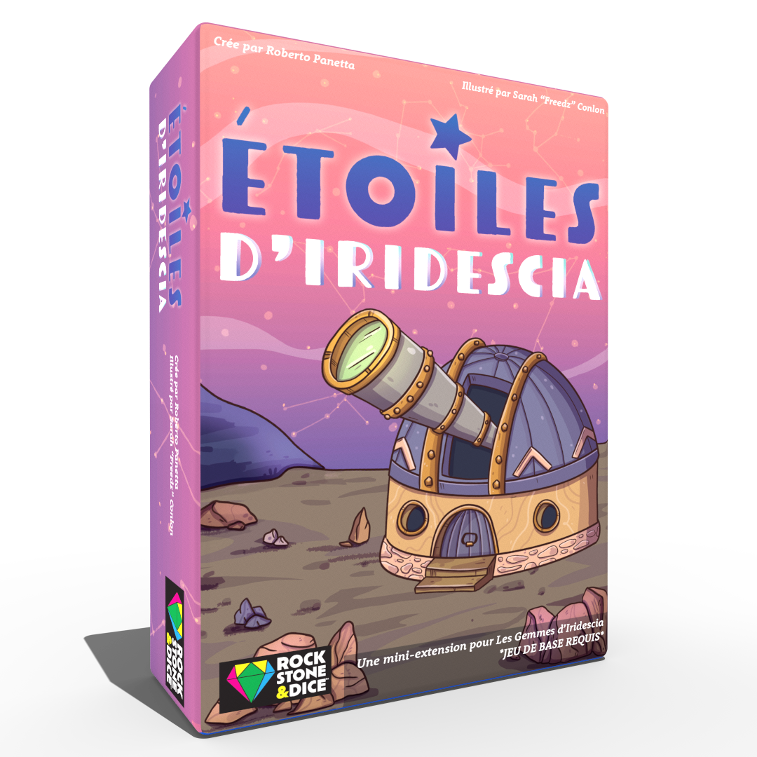 Étoiles d'Iridescia - mini extension pour Les Gemmes d'Iridescia