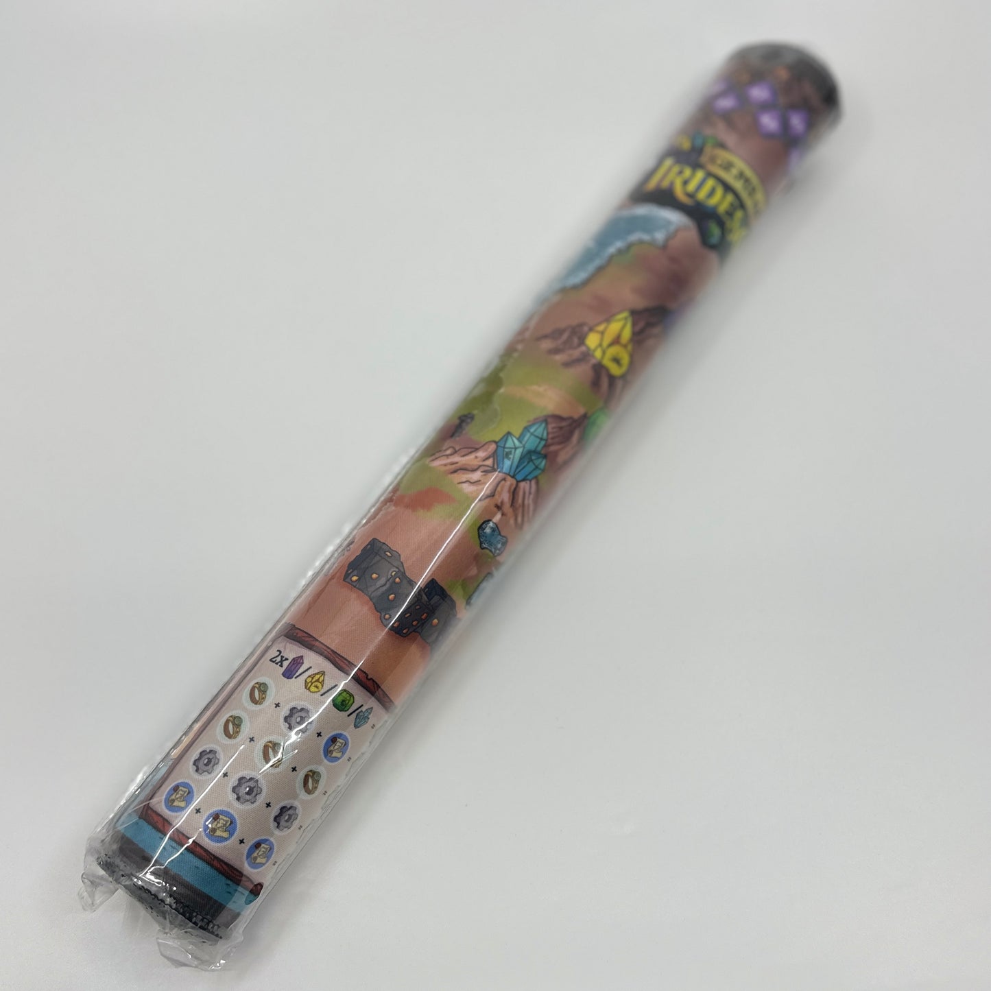 Map of Iridescia Neoprene Game Mat (2mm) - English