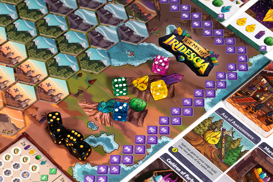 Gems of Iridescia - Gem market close-up