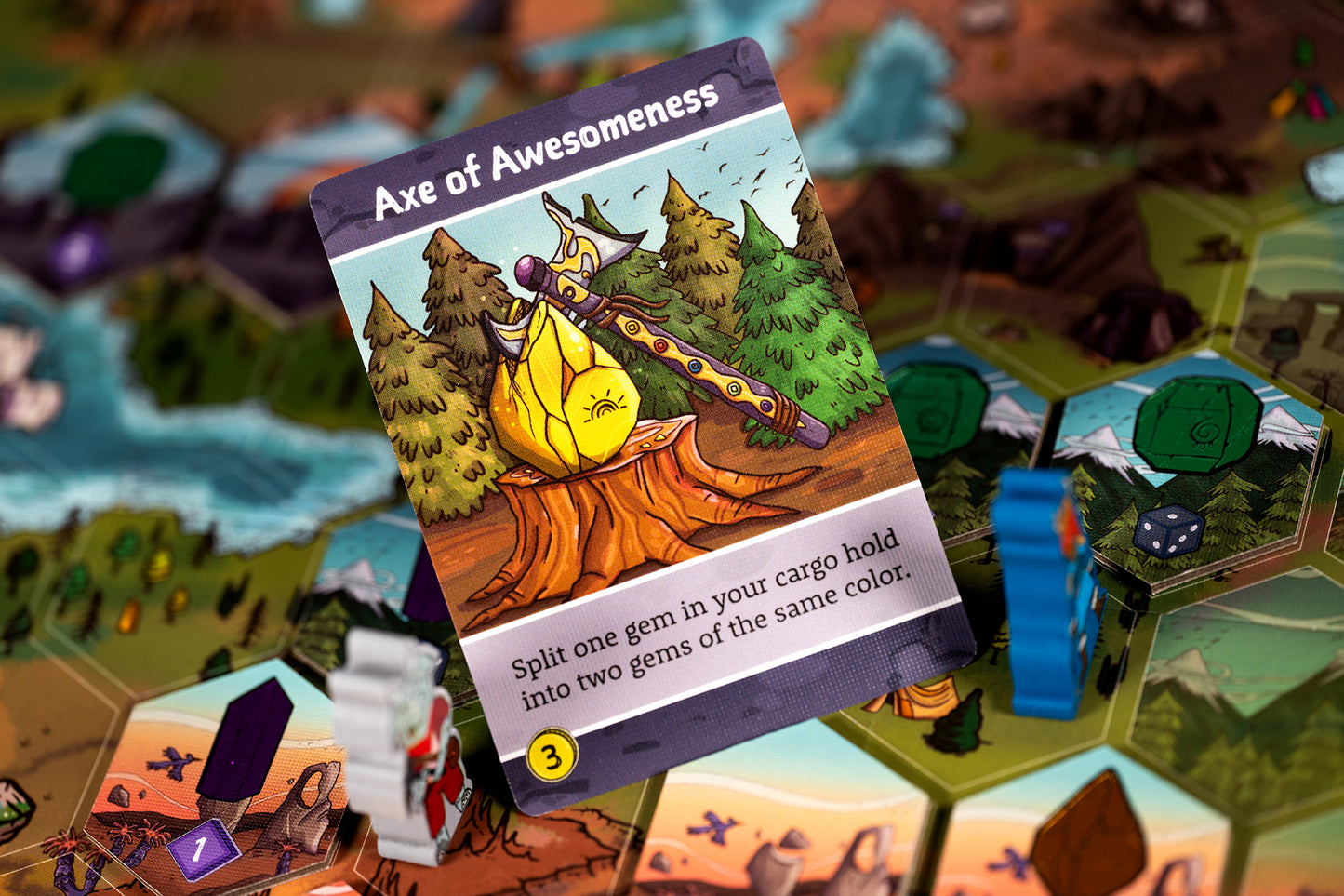 Gems of Iridescia - Iridescent Edition - Axe of Awesomeness