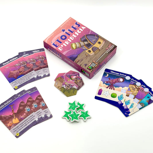 Starlight of Iridescia - mini expansion for Gems of Iridescia - French