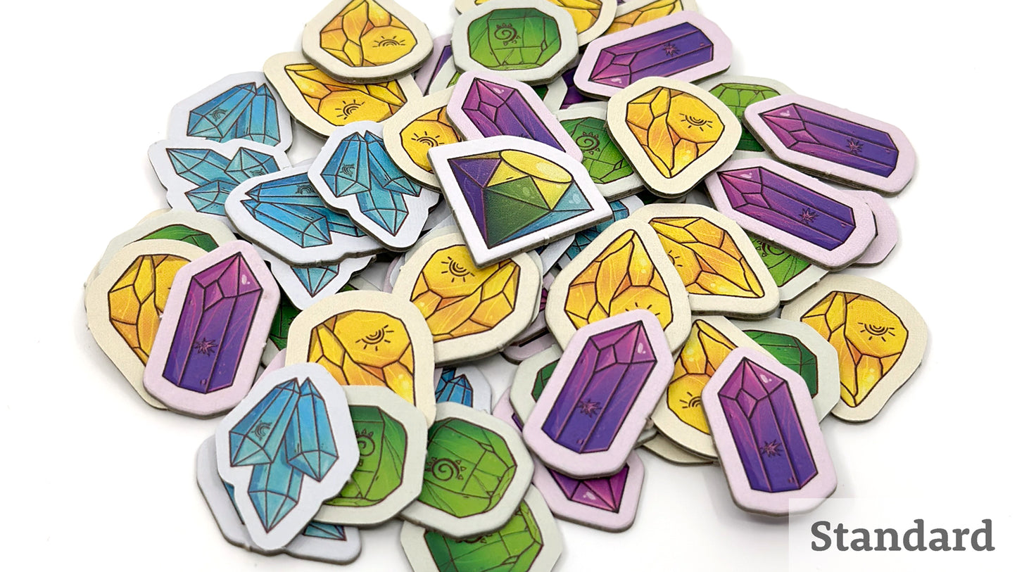 Gems of Iridescia - Standard Edition gem tokens
