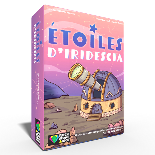 Starlight of Iridescia - mini expansion for Gems of Iridescia - French