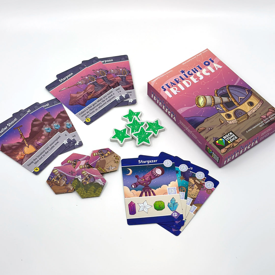 Starlight of Iridescia - mini expansion for Gems of Iridescia - English